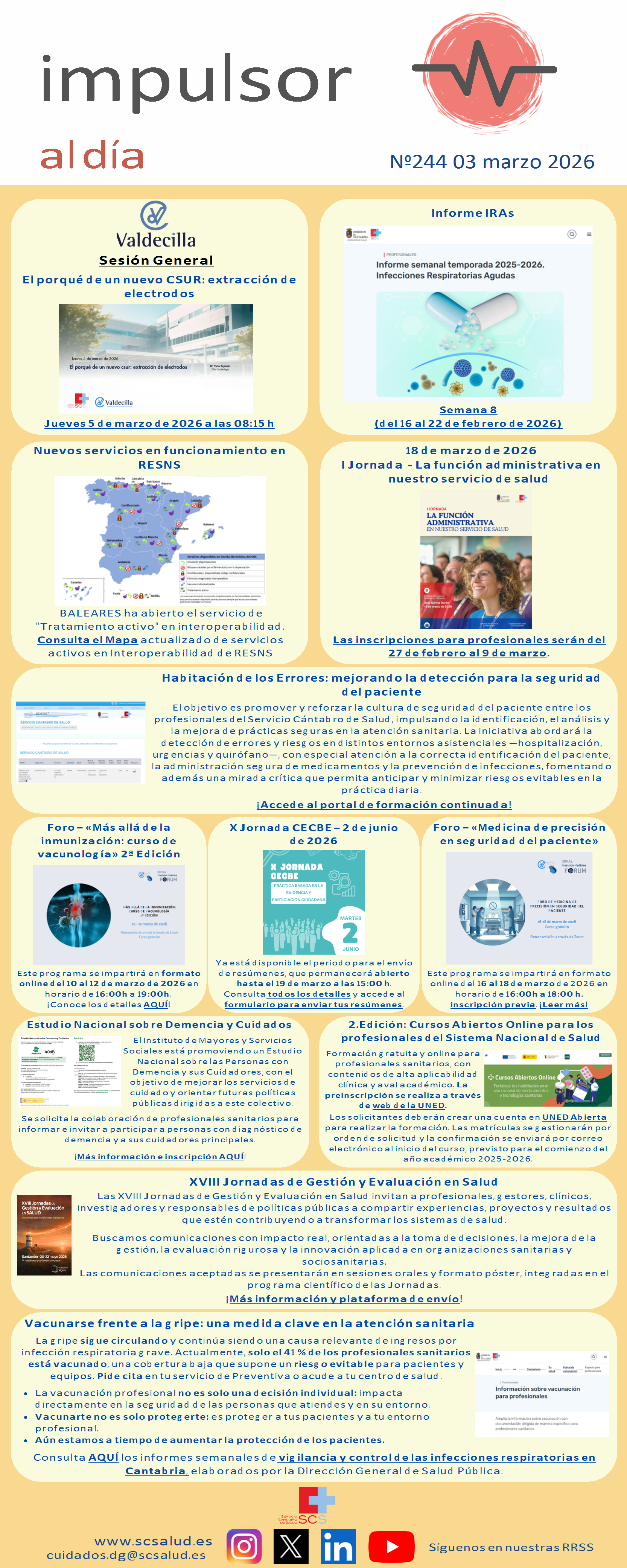 Imagen semanal del impulsor